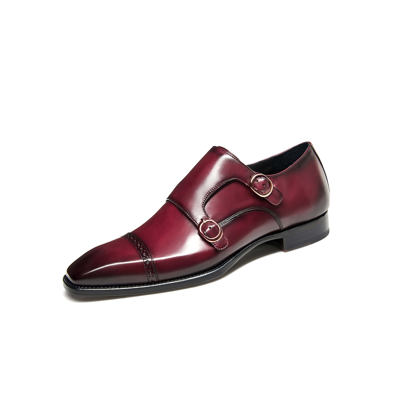 Hetschke Double Buckle Calf Monk