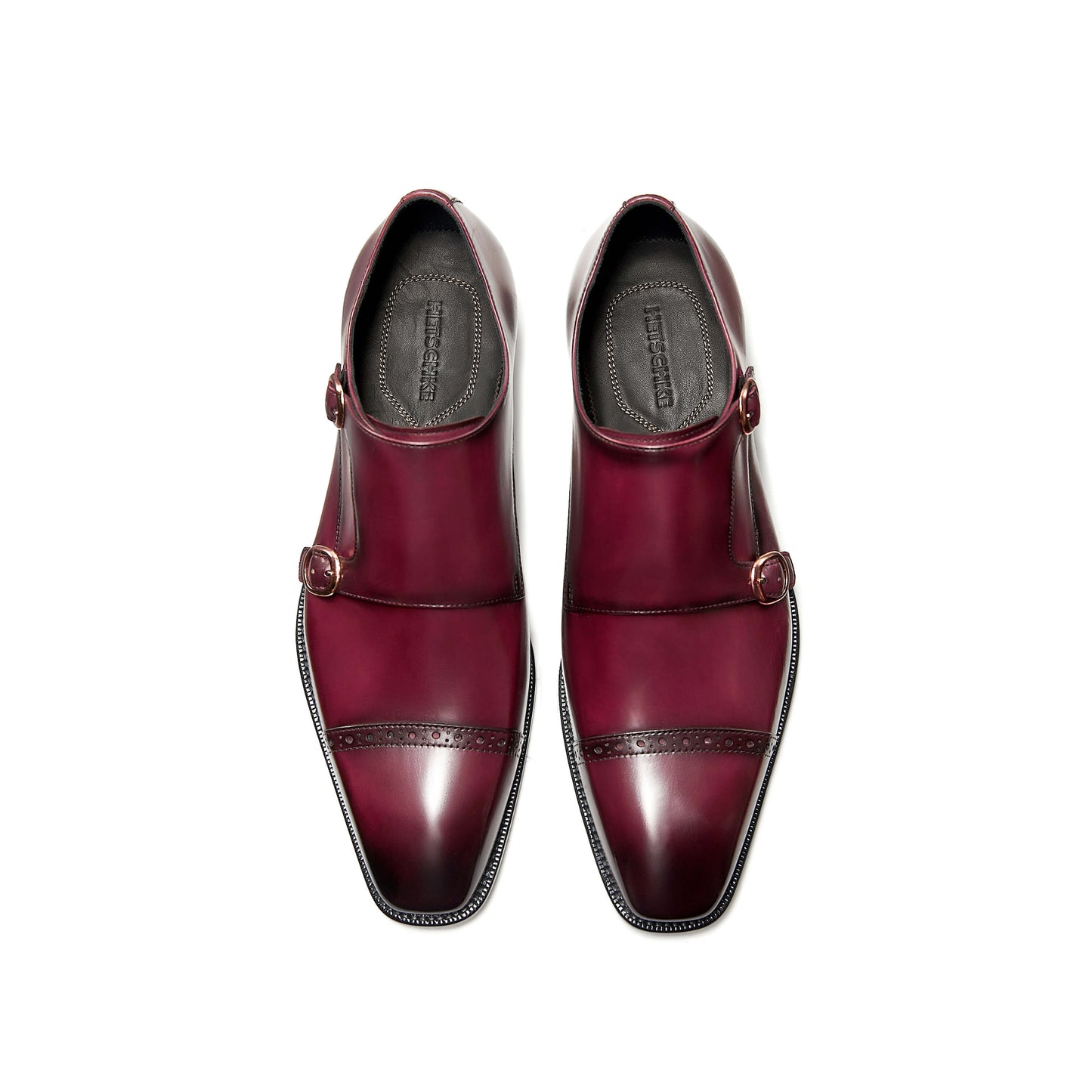 Hetschke Double Buckle Calf Monk
