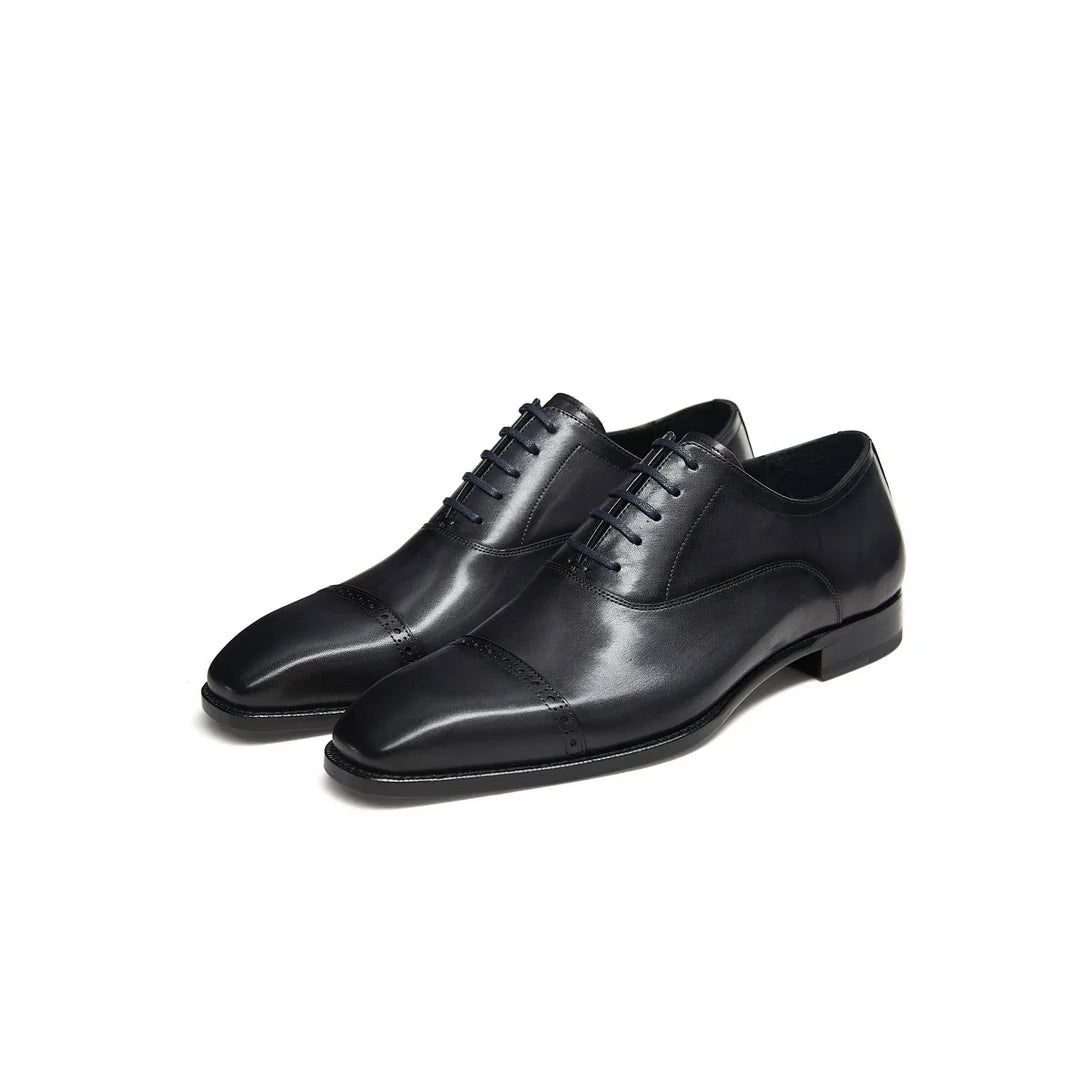 Hetschke Goodyear Quarter Brogue Oxfords