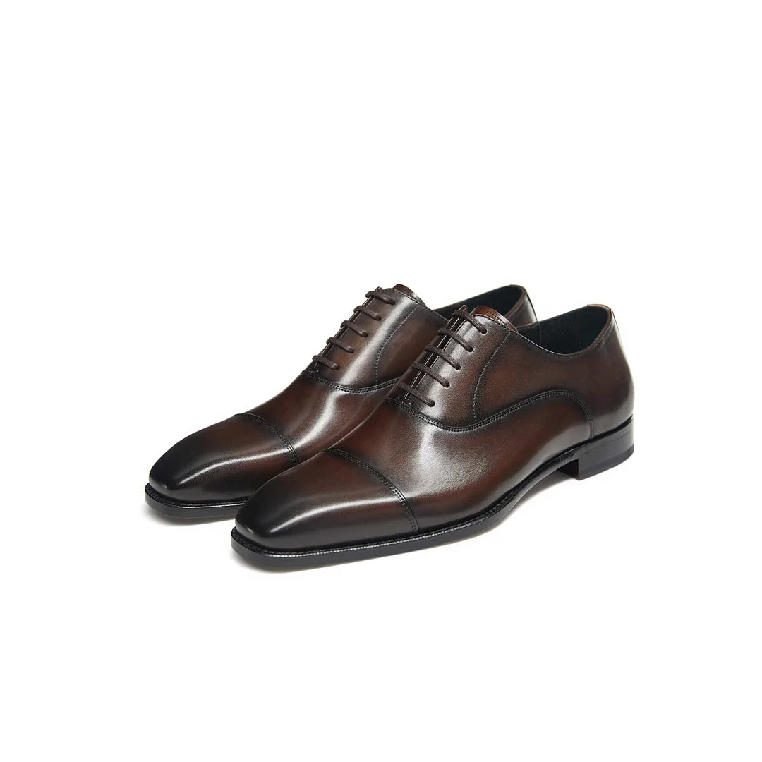 Hetschke Goodyear Quarter Calf Oxfords
