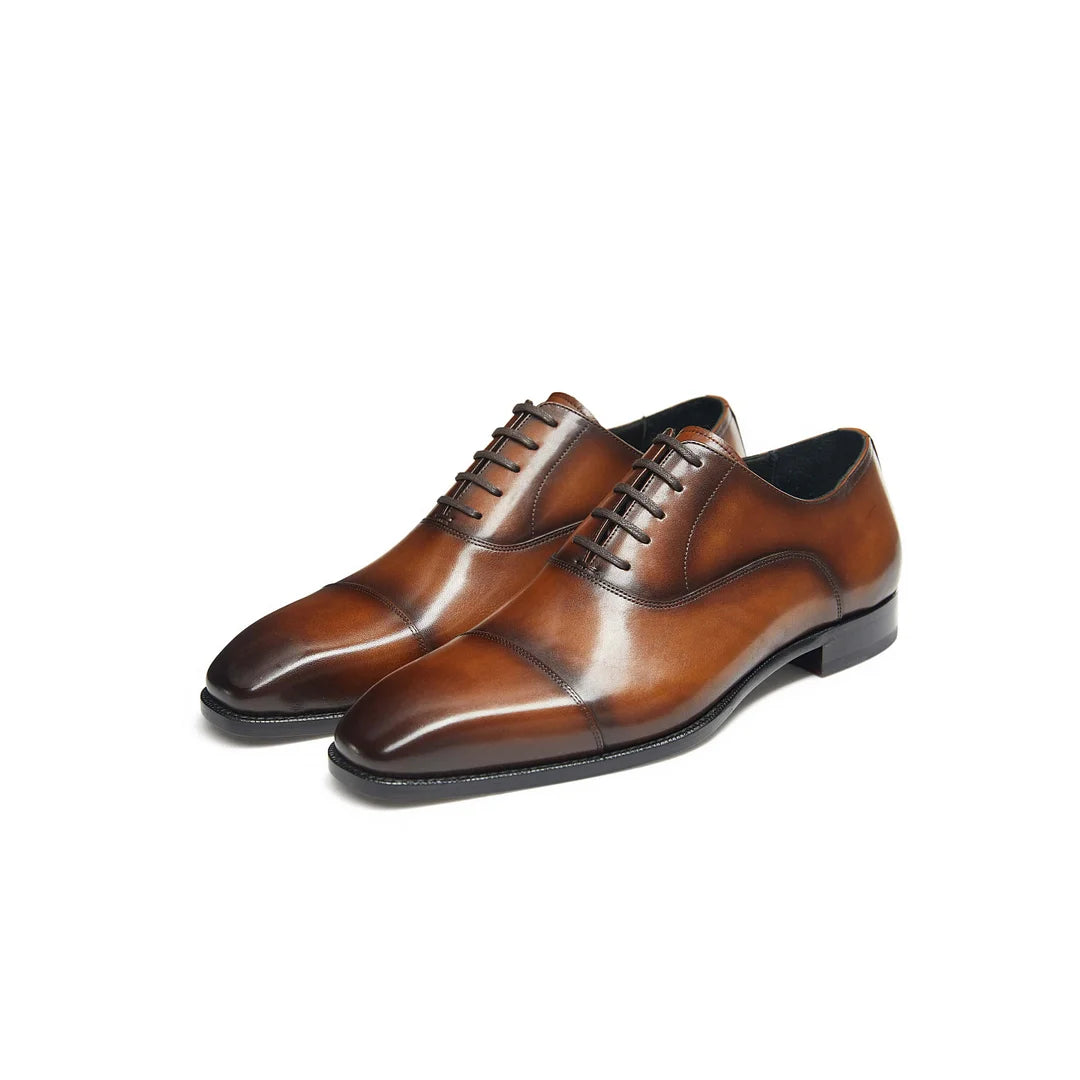 Hetschke Goodyear Quarter Calf Oxfords