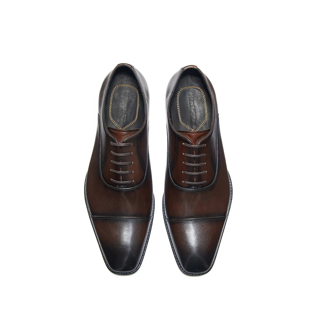 Hetschke Goodyear Quarter Calf Oxfords