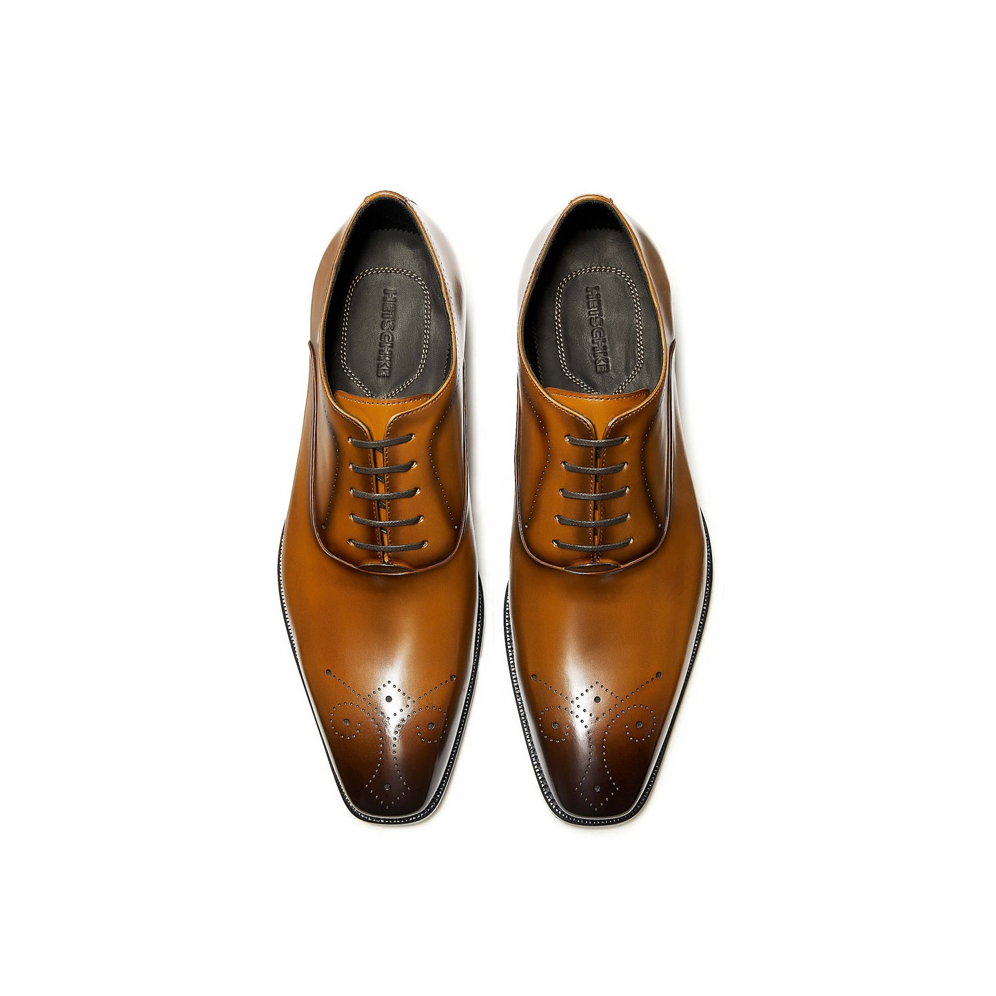 Hetschke Goodyear Leather Engraved Captoe Calf Oxford