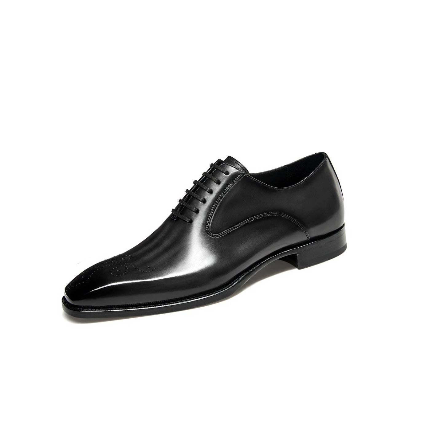 Hetschke Wingtip Formal Maroon Calf Oxfords