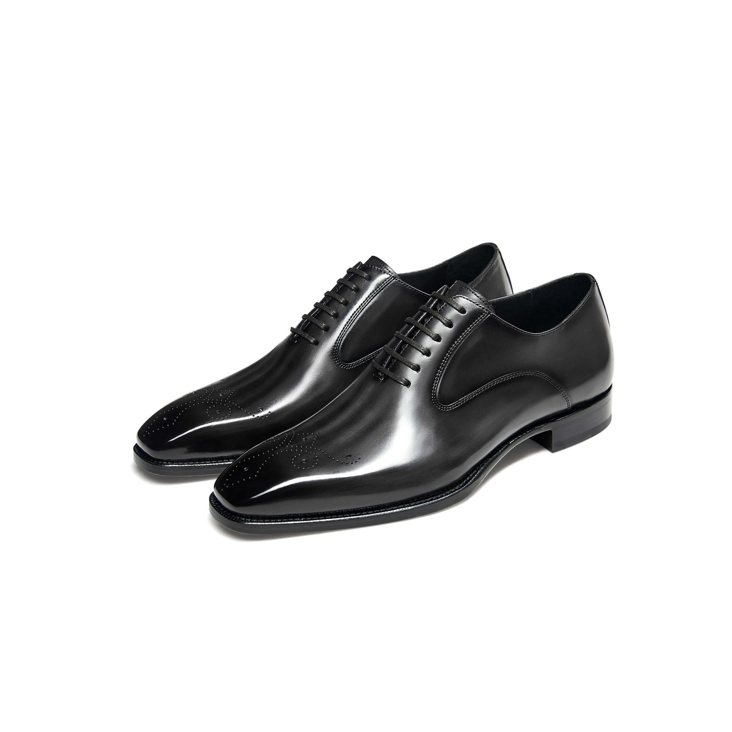 Hetschke Wingtip Formal Maroon Calf Oxfords