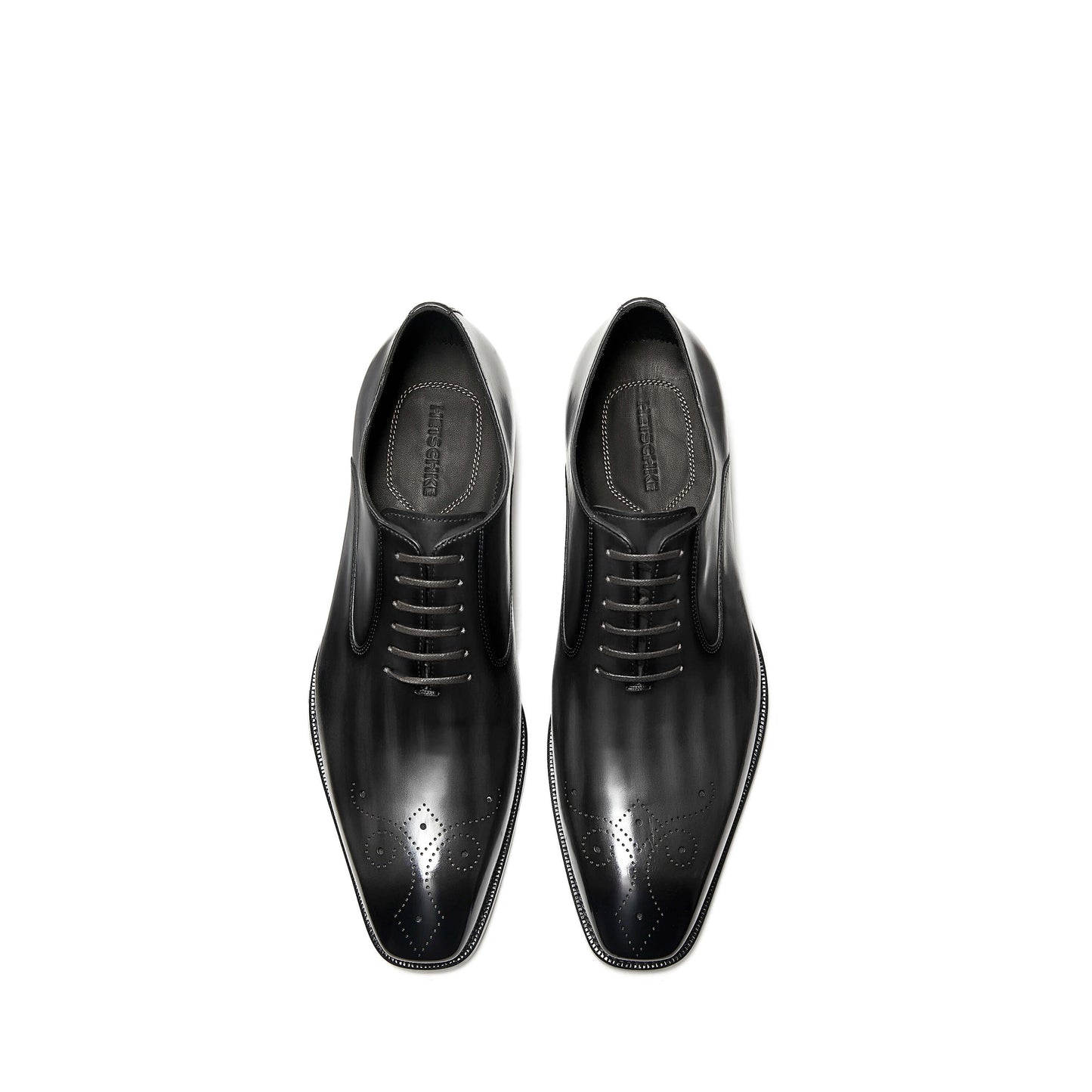 Hetschke Wingtip Formal Maroon Calf Oxfords